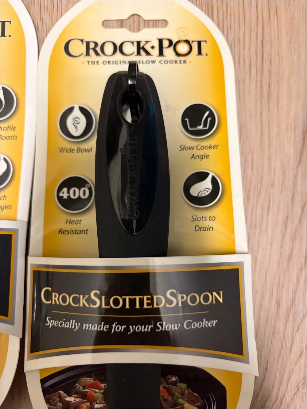 Crock•Pot Utensils– Slotted Turner, Tongs & Slotted Spoon